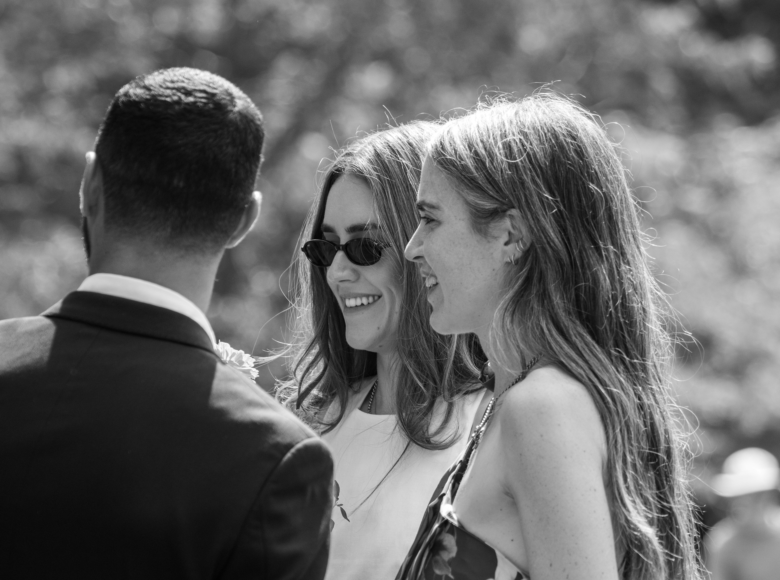 Candid bride portrait at London wedding